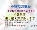 不登校の乗り越え方をリアルに教えます 現実を受け止める力！親としてのハードルを一番下まで下げる力！ イメージ1