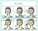 6ポーズ！セットでお得◎シンプルなアイコン描きます あなたのSNS・ブログで統一感・世界観を持たせます！ イメージ7