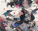 幻想的でアート性のあるイラストを制作します 幻想的な世界観が好きな方！色鮮やかでアート性のあるイラスト イメージ2