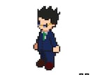 ちまっと可愛いレトロゲーム風ドット絵を描きます あなたのオリキャラを、愛されドット絵に。 イメージ5