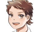 似顔絵をお好みの描き方でお作りします お顔に忠実に、漫画風に、アニメ風にとご要望に合わせます イメージ7