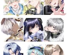 一枚絵・MV・サムネ等のイラストを制作致します アイコン・サムネイル・MV・歌ってみた・グッズイラストなど イメージ5