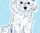 あなたのペットをイラストで残します グッズを作るのにもピッタリ！スケッチ風に仕上げます イメージ4