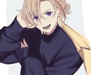 アイコンサムネイルMV誕生日イラスト等描きます ザラザラパキッとした絵柄~ふわふわ可愛い絵柄対応可能 イメージ3