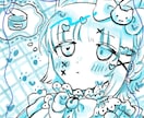 ゆめかわなイラストアイコンを描きます ふわふわな絵柄の可愛いアイコンを描きます！ イメージ9