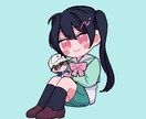 ぬい持ち夢絵お描きします オリキャラ、版権キャラ（ご相談）お描きします！ イメージ1