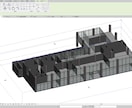 建築3Dモデリング＆作図をします 建築モデリング、3Dビジュアル化、ファミリ作成、図面作成 イメージ3