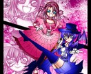 イラスト・女性キャラクターを中心に描いています 美大卒業・Photoshop制作で仕上げ イメージ1