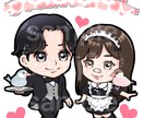 カッコ可愛くデフォルメ★あなたのミニキャラ描きます ★SNS等のアイコン・プレゼント・名刺にぴったりです！ イメージ6