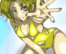 デジタルイラスト承ります セクシーな感じ、肉感のある、かわいいイラストです。 イメージ4