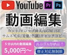 YouTube動画編集します ⭐︎プラチナランク⭐︎お気に入り登録の方は1,000円割引！ イメージ1