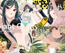 リアルブラシ塗り！アニメ塗り！美少女キャラ描きます 【商用利用無料】キャラクターグッズ、企業、個人、ゲーム等 イメージ3