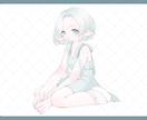 かわいい女の子イラスト書けます VTuber様・配信者様向けふわかわイラスト制作します イメージ3