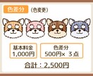 お顔のみで目立つ！可愛い動物イラスト制作します お顔アップで印象的！アイコンや動画配信等にオススメ♪ イメージ4