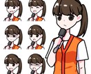 イラスト作成請け負います 彩度の高いポップなものから暗い雰囲気のものまで対応できます。 イメージ4