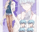 TRPG等向けキャラクター立ち絵イラスト描きます 短納期可！表情差分に自信ありです イメージ4
