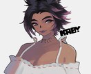 SNS等イラスト描きます アイコン、記念絵、サムネなど　幅広くお任せください～！ イメージ3