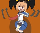 もっちり可愛い女の子描きます デフォルメチックな女の子キャラを描きます イメージ2