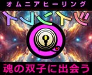 ツインレイ◆輪廻を超え【魂の双子】とご縁を結びます 実績8600施術！ロシア超能力研究所の超能力者のヒーリング イメージ1
