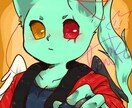 ケモノ系、人外キャラクターのアイコン描きます あなたのオリジナルキャラクターを描かせてください。 イメージ4