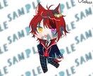 デフォルメ(ミニキャラ,SD)イラストを制作します 様々な用途で使用OK✨お安めに制作！ イメージ3