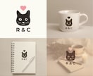 シンプルかわいい【カフェ向け】手描きロゴ制作します カフェ・パン屋・焼き菓子店の開業に｜想いをロゴのかたちへ イメージ1