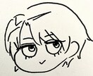 お試し用⭐︎めちゃラフ！な似顔絵描きます ゆるくてラフな似顔絵をお試ししてみたい方向けの似顔絵です。 イメージ1