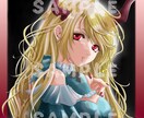 キレイ系オリジナル キャラクターイラストを描きます 10件まで特価中★SNSのアイコンやヘッダーなどに★ イメージ2