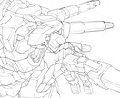 ラフ（落書き）、設定からオリジナルのメカを描きます 商用利用・著作権譲渡可能です！(別途オプション) イメージ7