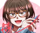 SNS等に使用できる似顔絵風イラスト描きます 【商業利用可】目を引くアイコンお描きします✨ イメージ1