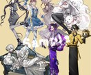 キャラクターらしい！立ち絵イラスト描きます キャラクターを個性や魅力を活かした立ち絵イラスト！ イメージ3