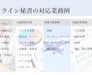 日本語・簡単事務／オンライン秘書が事務代行します 2015年～100社以上のサポート歴を持つ秘書にお任せ！ イメージ3