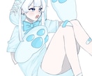 イラストお描きします 動画のサムネイラストやアイコンちびキャラまで作成いたします イメージ4