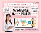SNSから購入迷子をなくす！Web導線図を作ります HPやSNSを整理し購入・応援までの流れをスプシで見える化 イメージ1