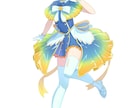 一枚絵やアイコンなどのイラストを制作いたします 配色が得意なので、様々なカラーリングが可能です。 イメージ3