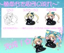 SDイラストのアイコン作成します SNSアイコン、動画や配信用、グッズなど様々な用途にどうぞ！ イメージ2