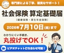 社会保険労務士が算定基礎届の手続きを代行します 5名様まで1万2千円。年1回の社会保険料の算定のお手続きです イメージ1