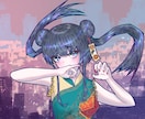 デジタルイラストの線画(塗り)代行します 線画作業が苦手な方、面倒な方、お任せください！ イメージ1