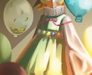 仄暗い雰囲気のイラストを描きます ほんのり不穏でザラついた質感の1枚絵はいかがでしょうか？ イメージ5