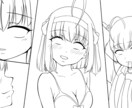 lineやXなどのアイコン承ります 格安であなたの想像をキャラクターにします。 イメージ1