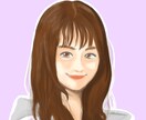 ふんわりかわいい厚塗り風似顔絵、お描きします アイコンやブログ、名刺、結婚式やプレゼントにも最適★ イメージ4