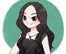 アイコンに使えるゆる可愛い似顔絵描きます かわいいイラスト似顔絵が欲しい方へ！ イメージ2