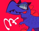 動物やモンスターなど、SNSアイコンます デフォルメな絵であなたの「好き」に合わせて提供させて頂きます イメージ5