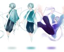 TRPG/合成音声向け立ち絵描きます 顔のみ（¥3,000-）～全身まで（¥9,000-）★オプ有 イメージ5