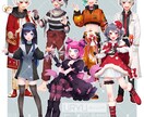IRIAM/TRPG等のイラスト制作いたします 配信者を目指してる方、TRPGをもっと楽しみたい方にぜひ！ イメージ5