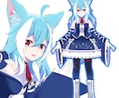 3Dモデル制作いたします 立ち絵のみでもOK！Vtuberさん向け3Dモデル イメージ5