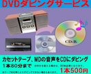 カセットテープ MD をCDに ダビング します 元テープ2本（ダビング枚数2）の価格です イメージ1