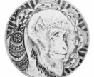 SNS用向けのアイコンを作成いたします 創作、アバターも対応可能です！動物イラストも得意です！ イメージ6
