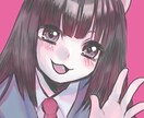 立ち絵、デフォルメ、オリジナルキャラクター描きます グッズなどにもできます。背景透過付き！ イメージ9