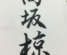 筆ペンでご希望の文字をお書きします きっと何かに使える！役立つ！そんな文字をお書きします♫ イメージ1